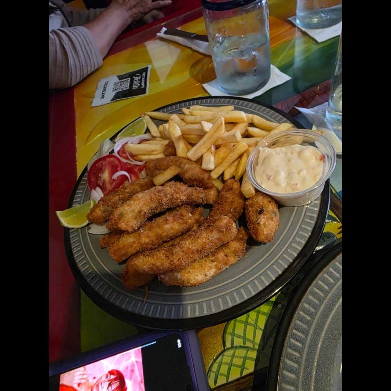 Entradas Calientes - Deditos de Pescado
