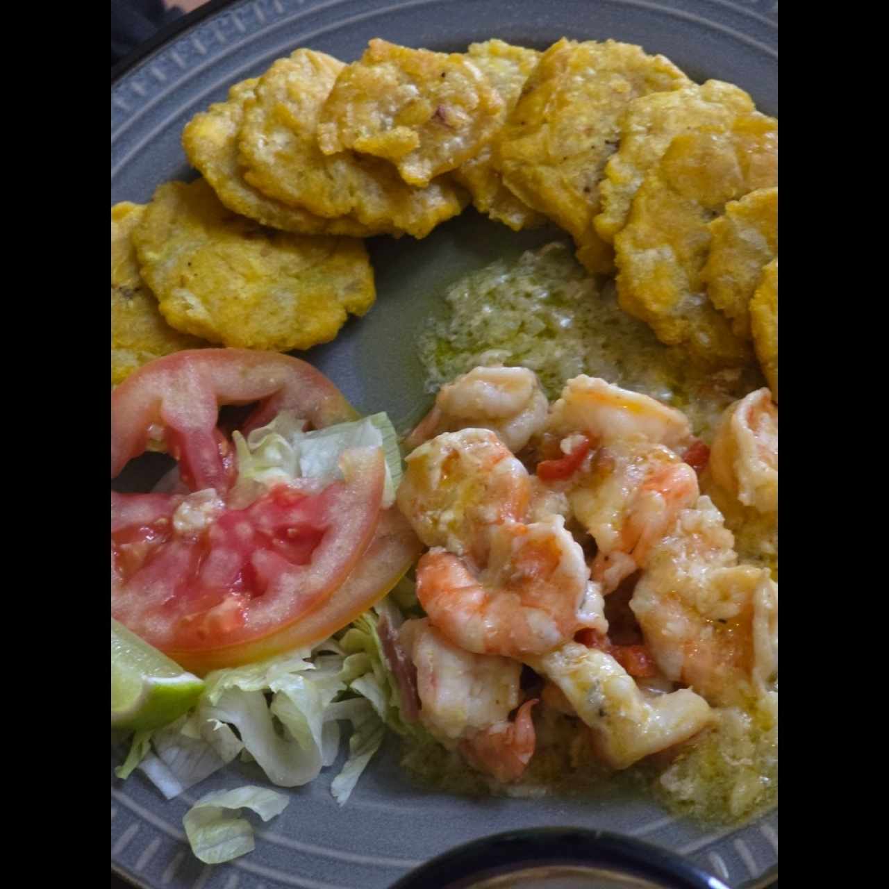 Mariscos - Camarones al Ajillo
