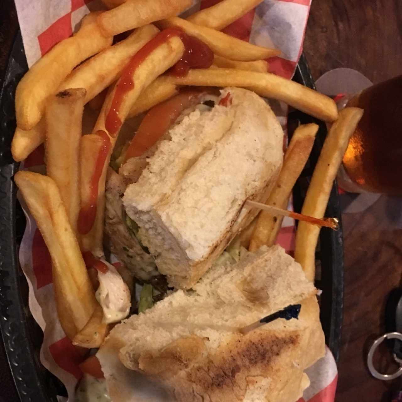 Sandwich de pez 