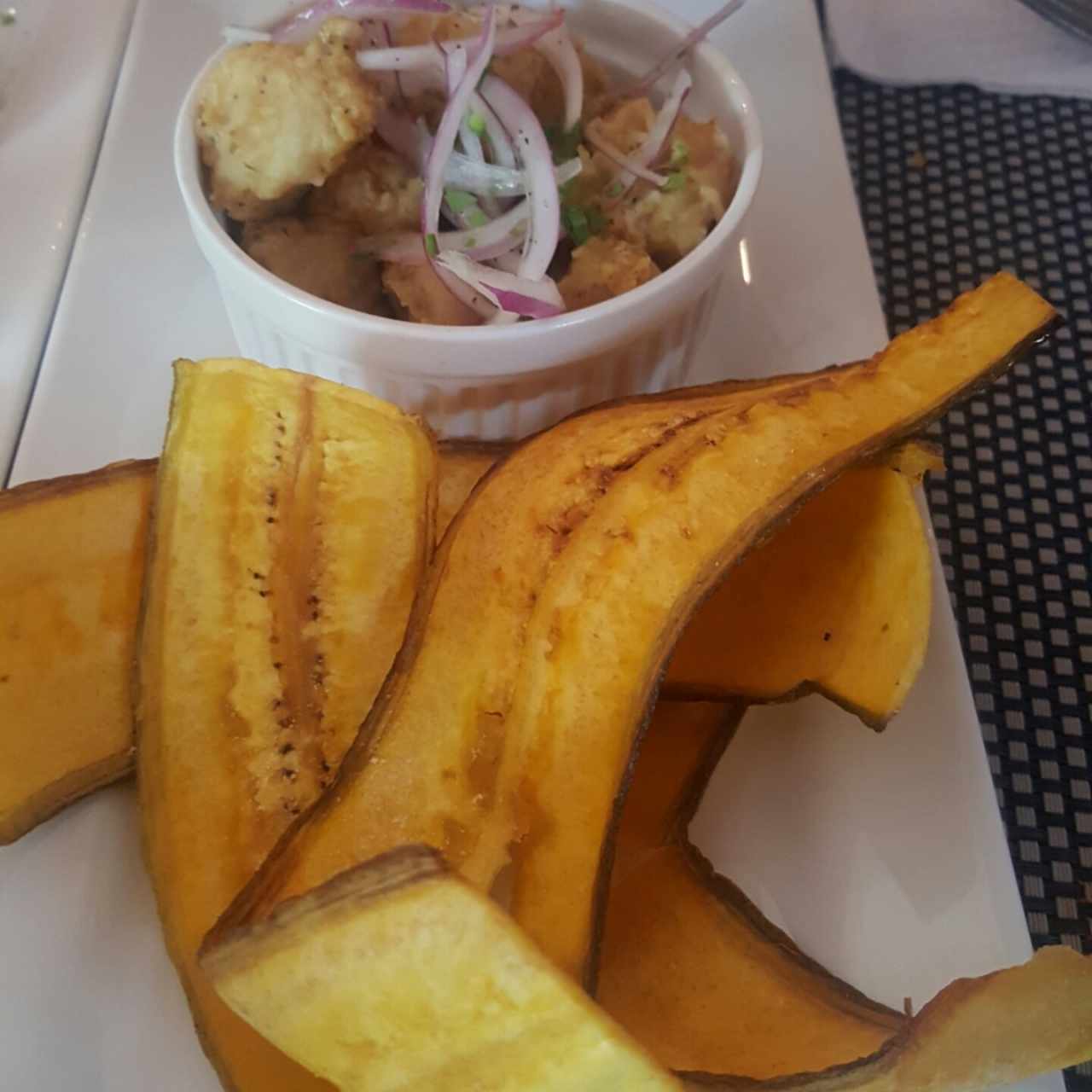 Ceviche frito