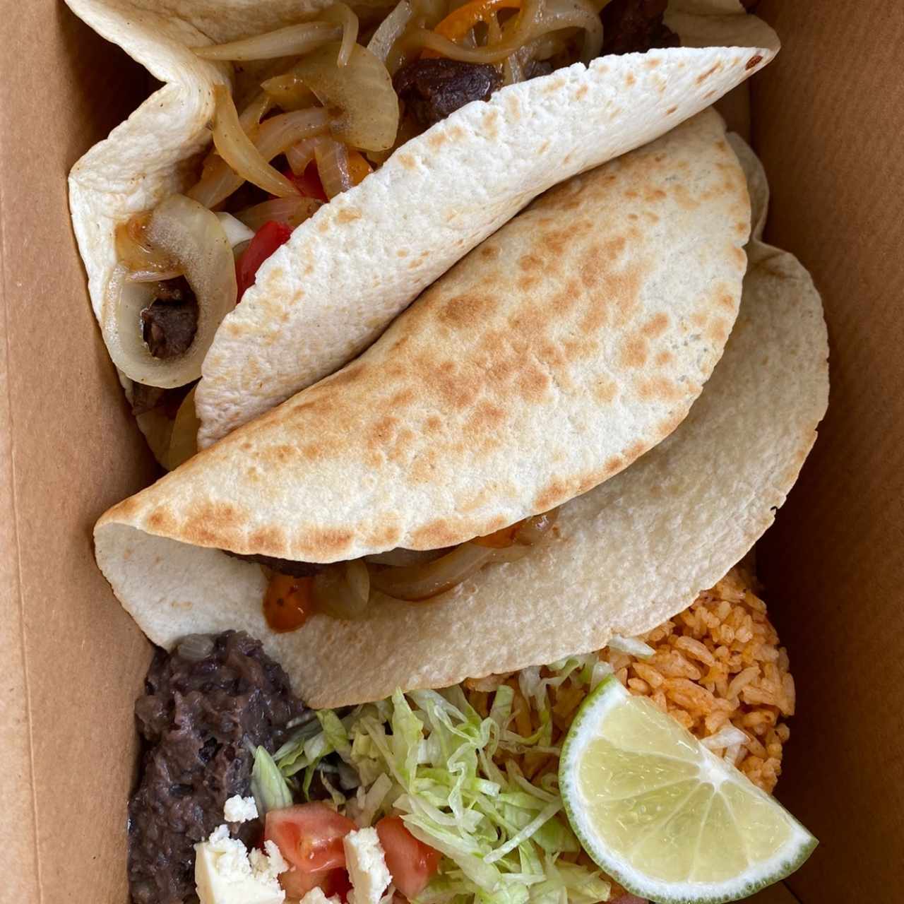 steak fajitas