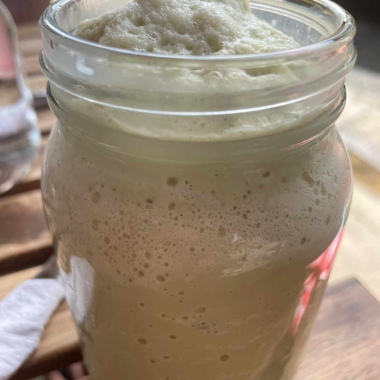 Frappe de matcha