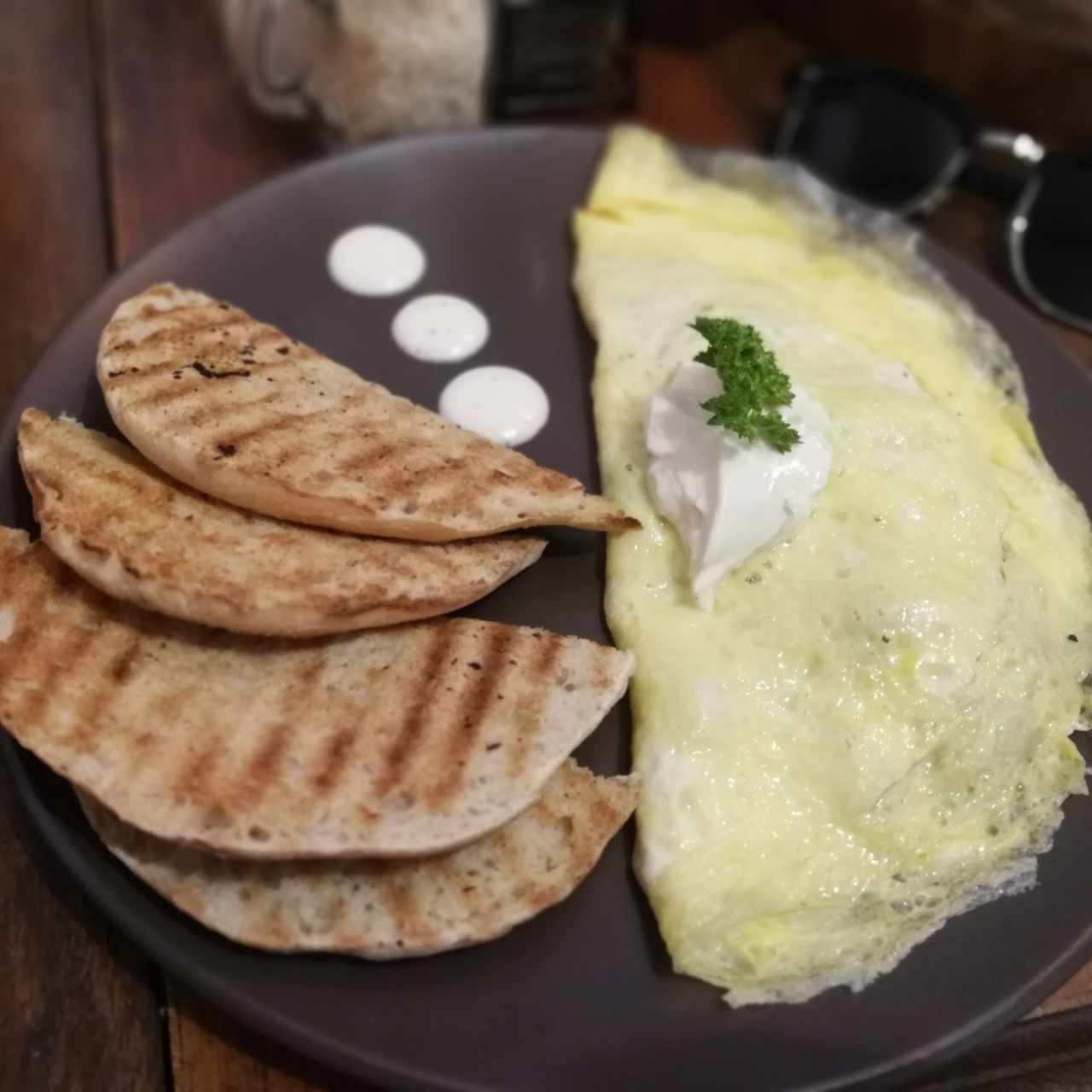 Omelette Caribeño 
