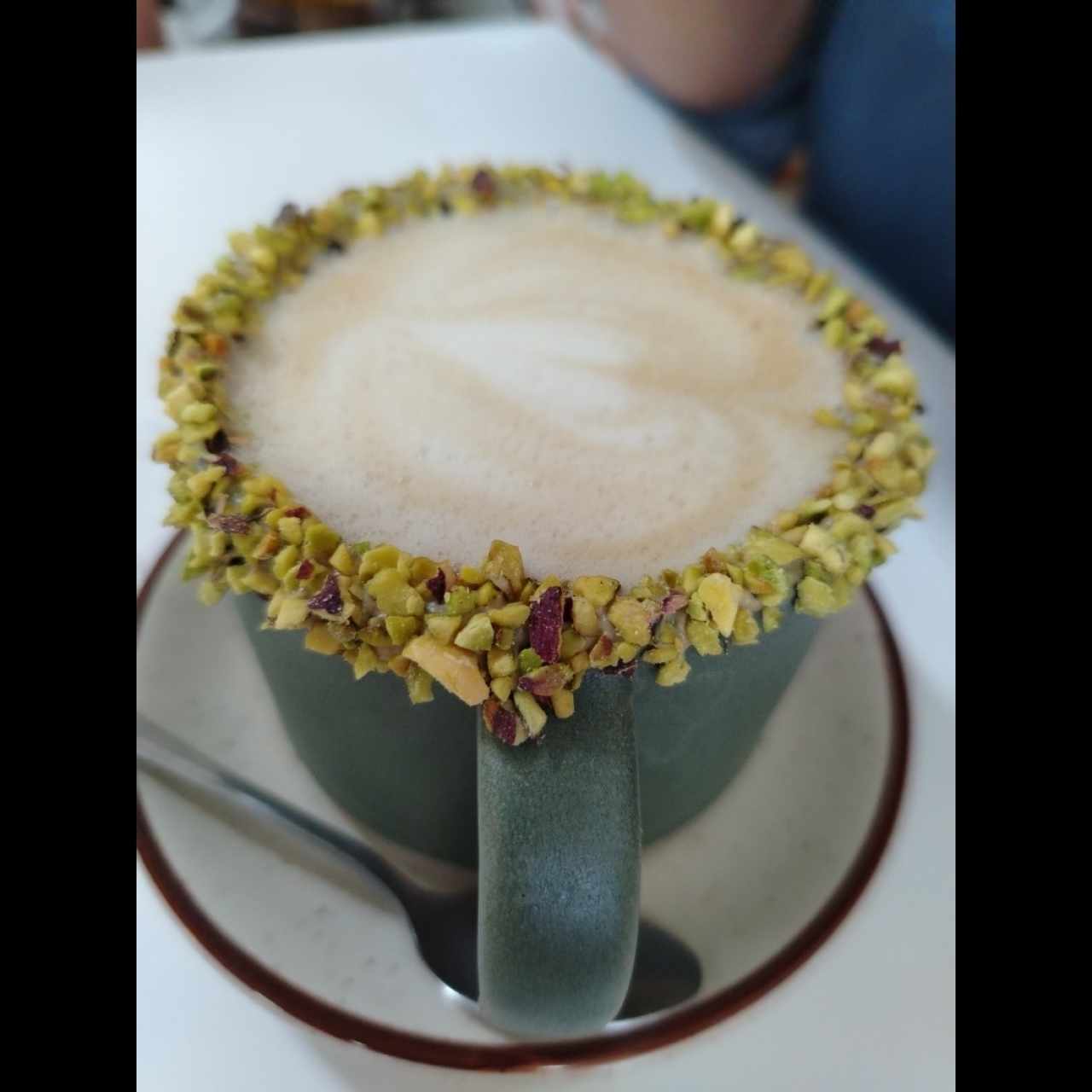 Café con pistacho 