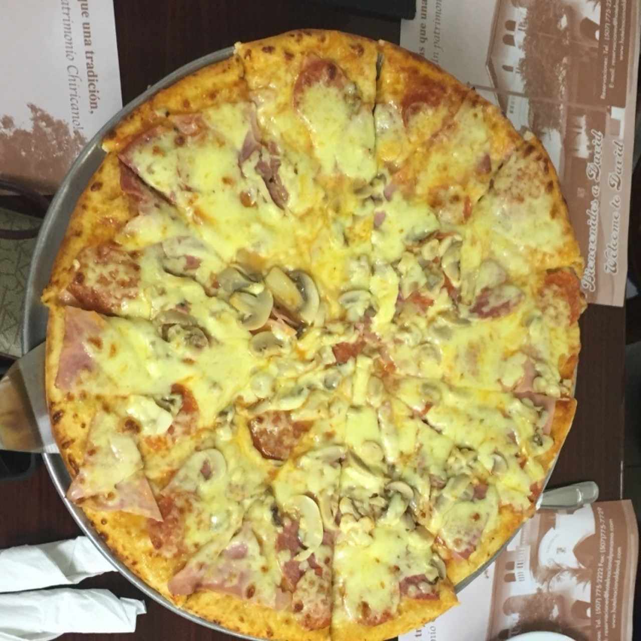 pizza de combinacion