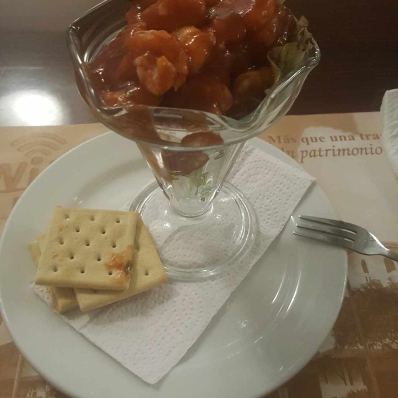coctelito de camarones