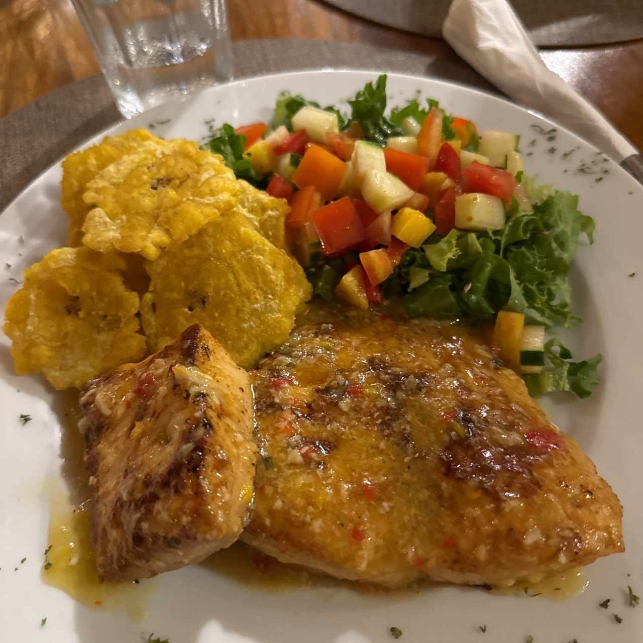Filete de pescado del día