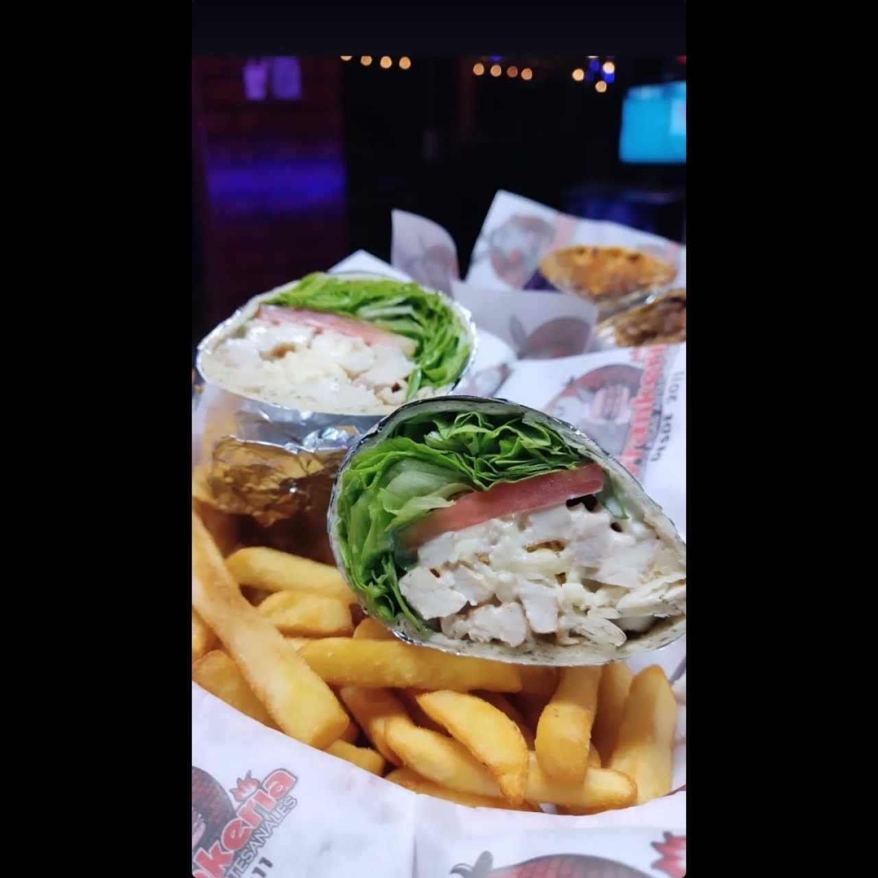 Wrap de Pollo Ranch