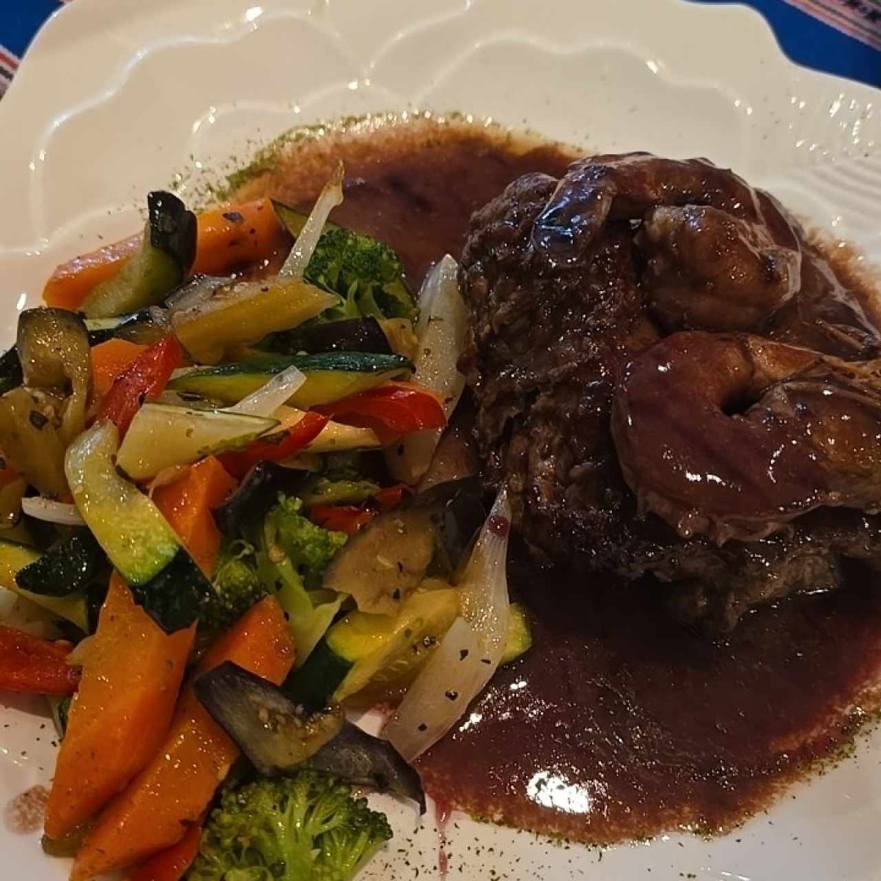 Filete Relleno de Langostinos