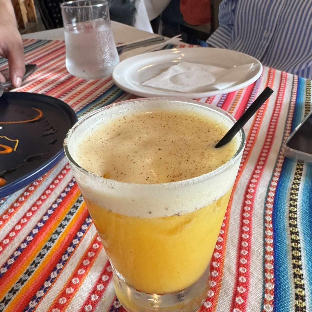 Pisco sour de maracuya