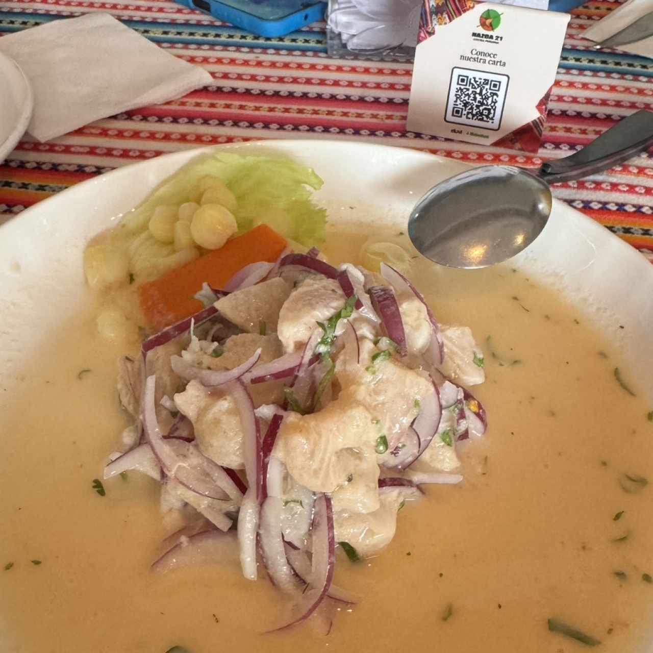 Ceviche de Corvina Tradicional