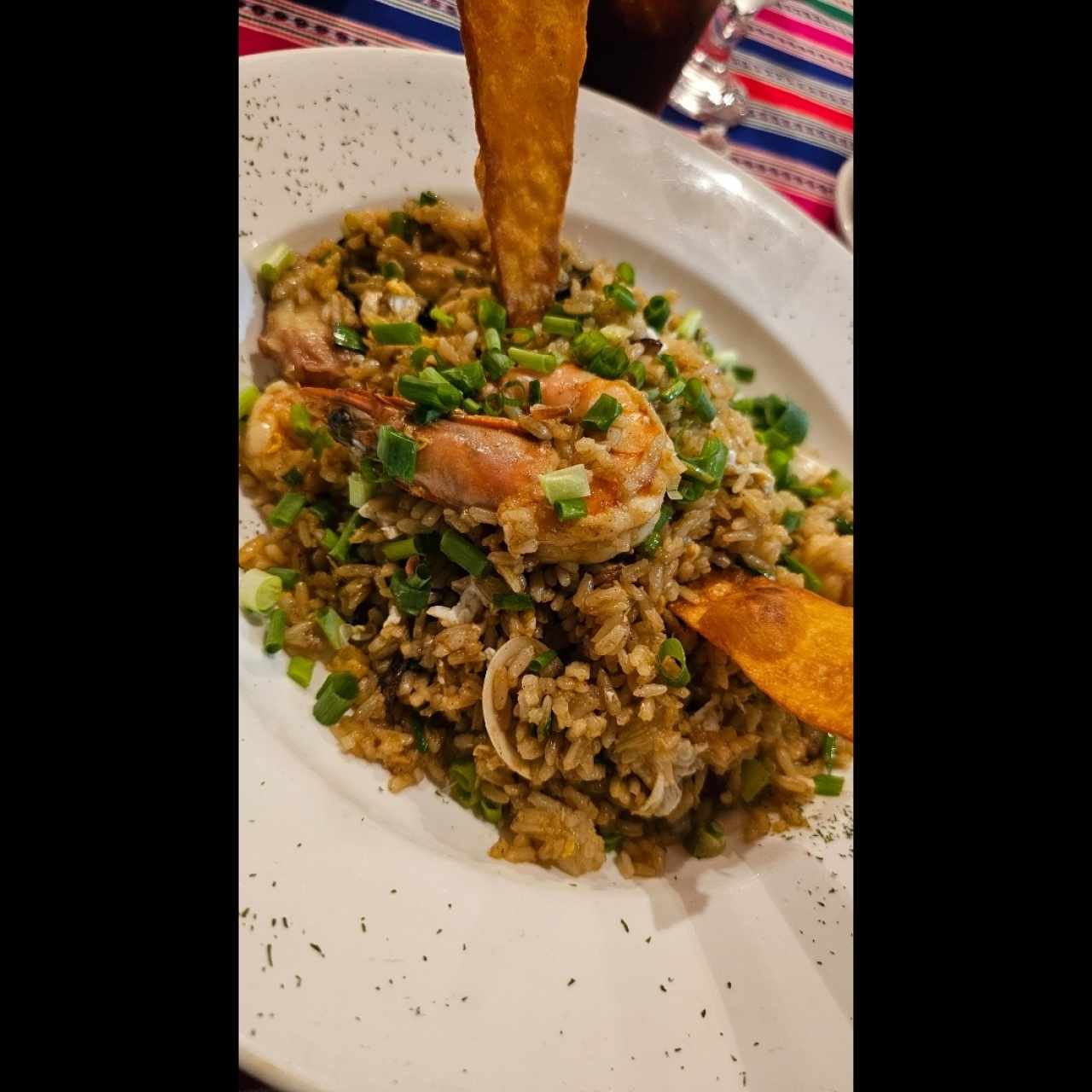 Arroz Chaufa de Mariscos