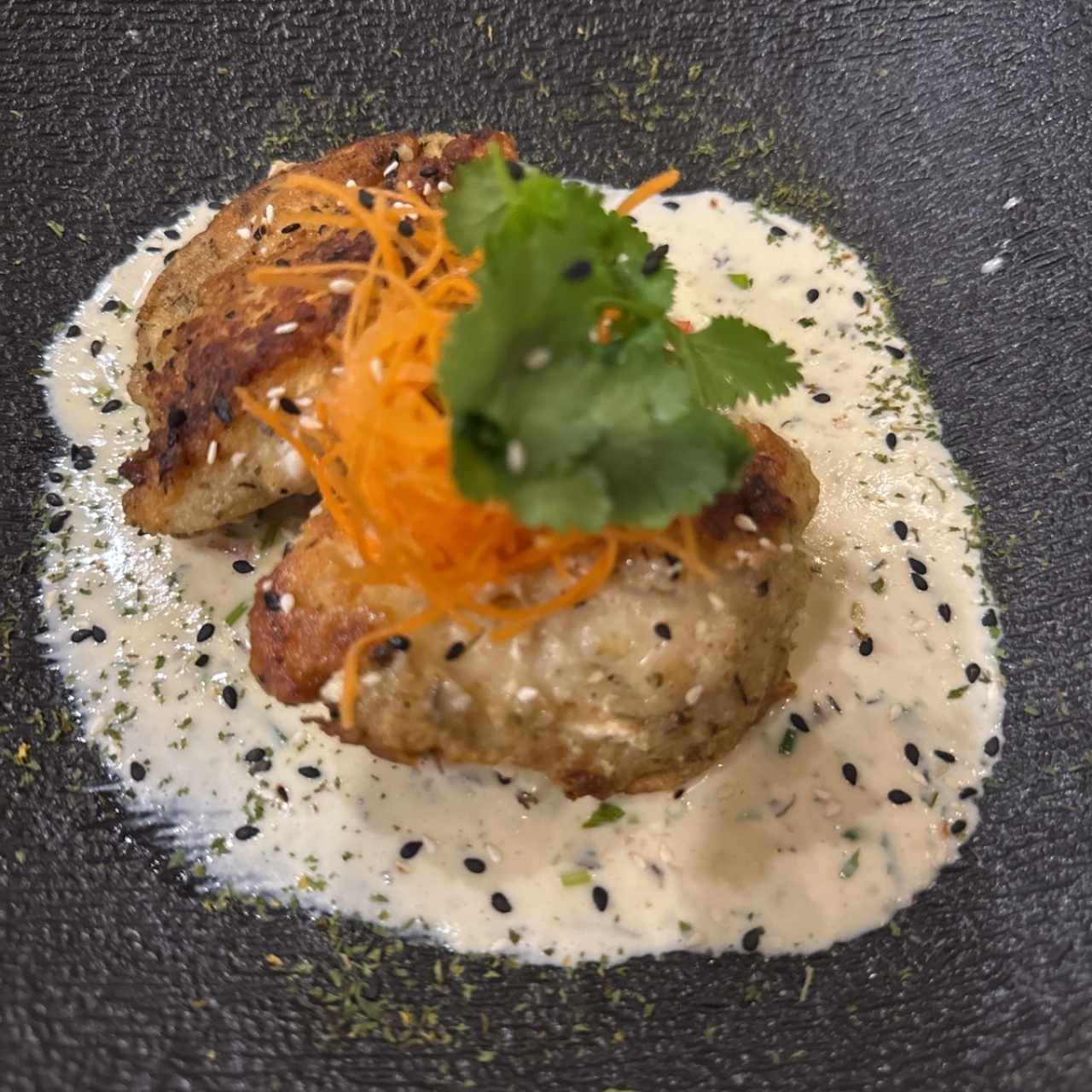 Pescado al ajillo 