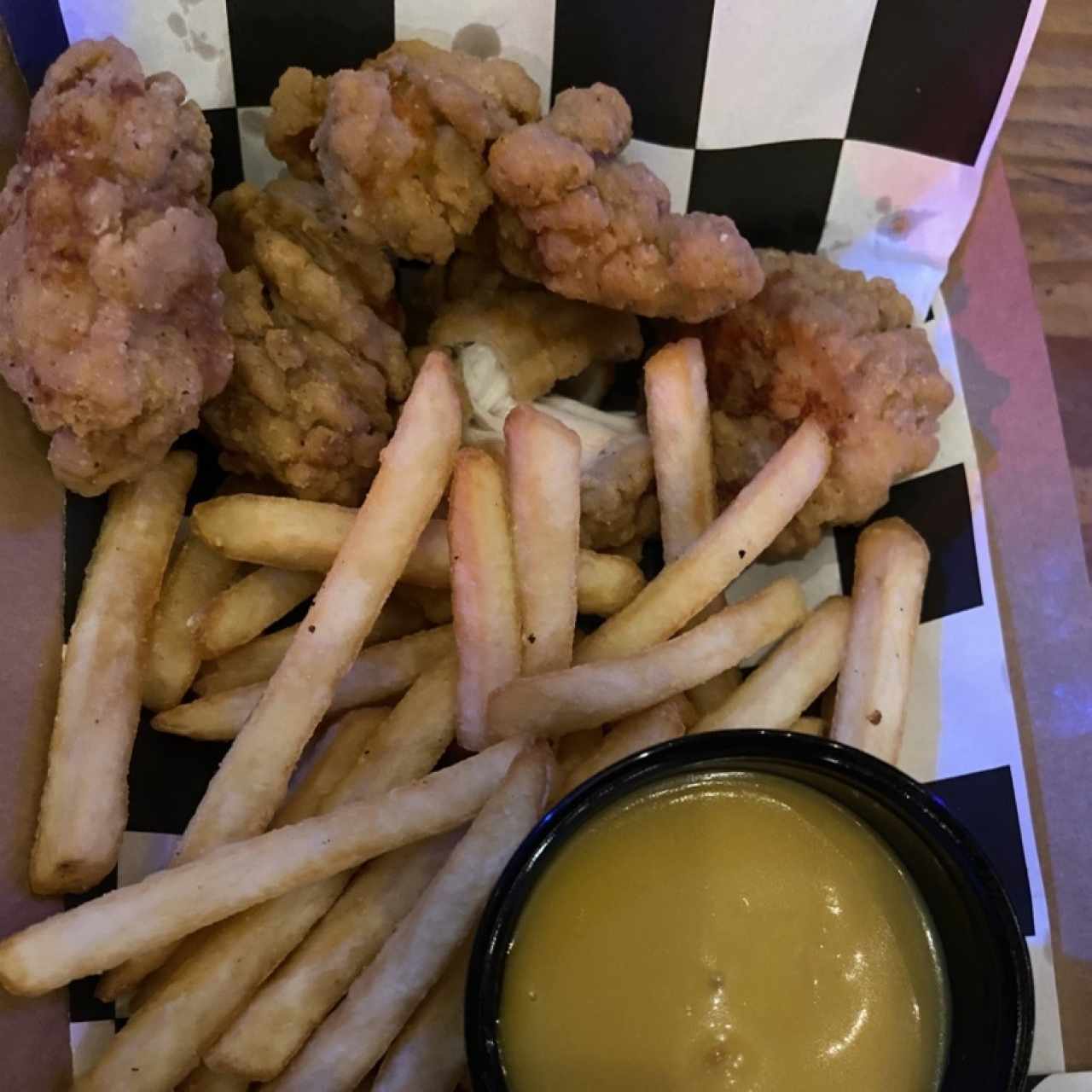Deditos de pollo