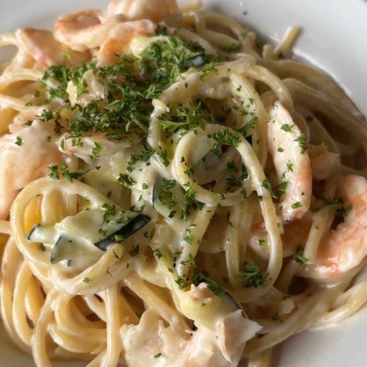 Pasta - Spaghetti Con Camarones