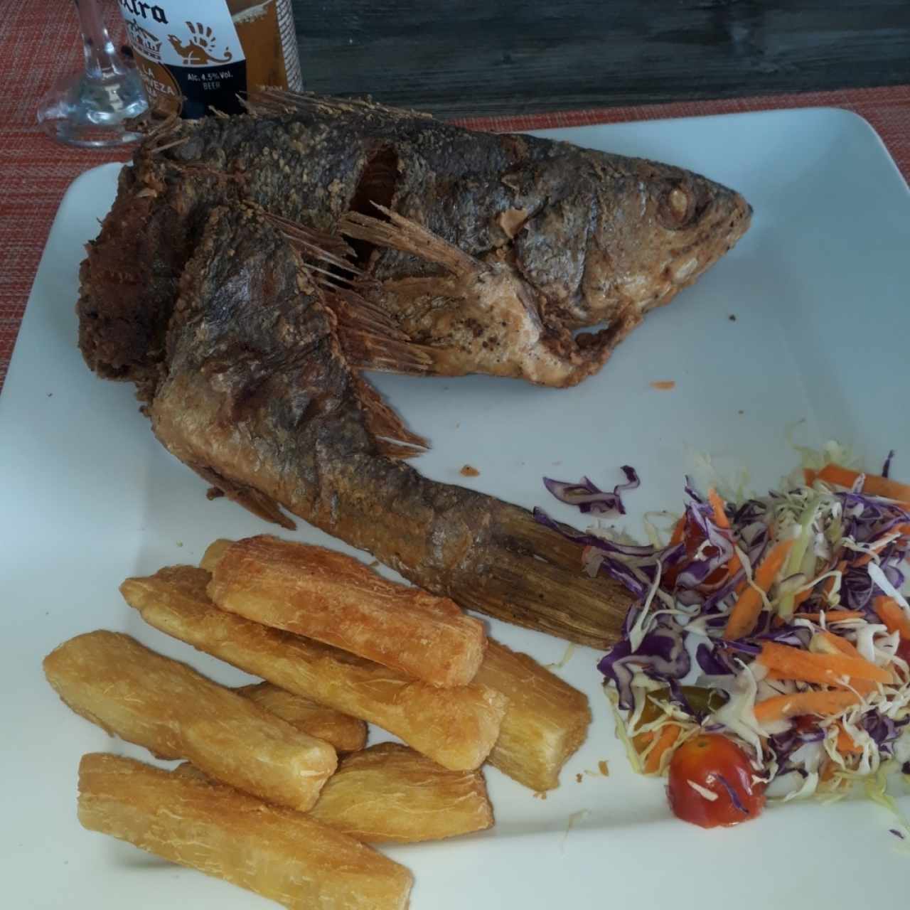 Pescado frito