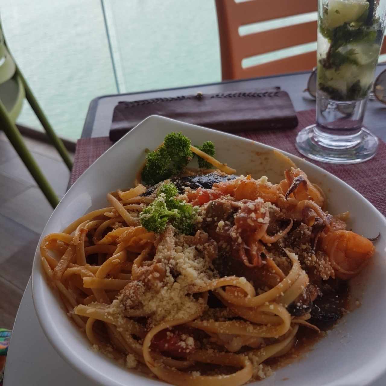 spaghetti fruto di mare 