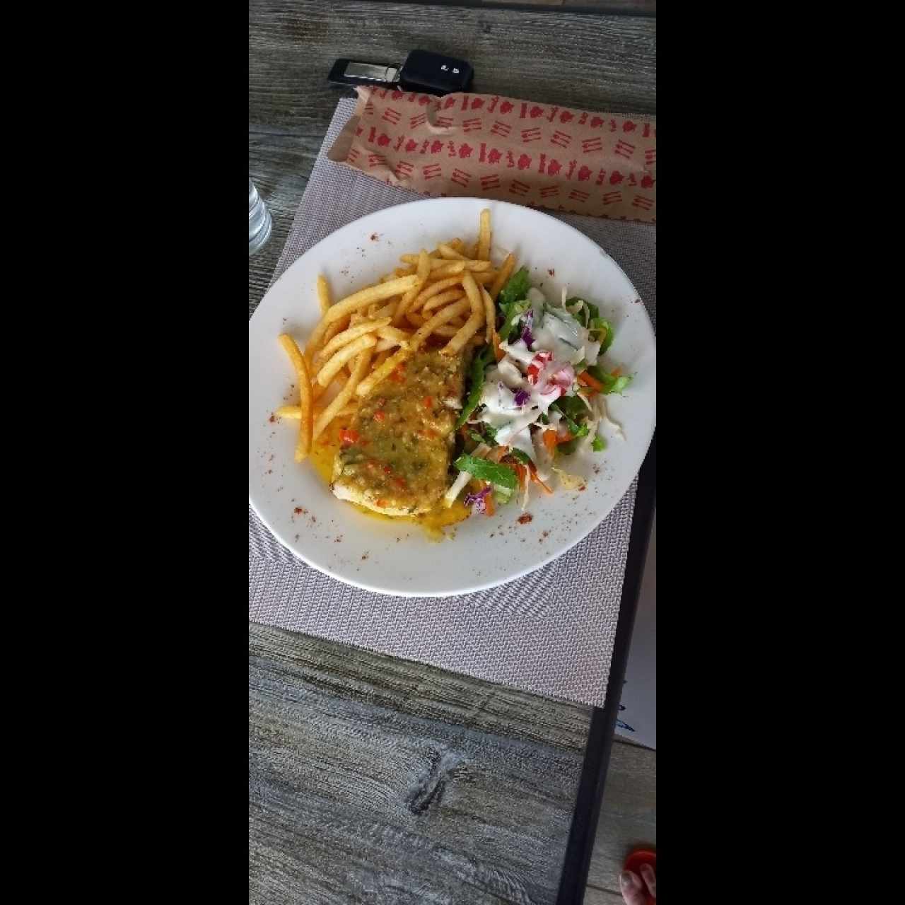 PESCADO AL AJILLO