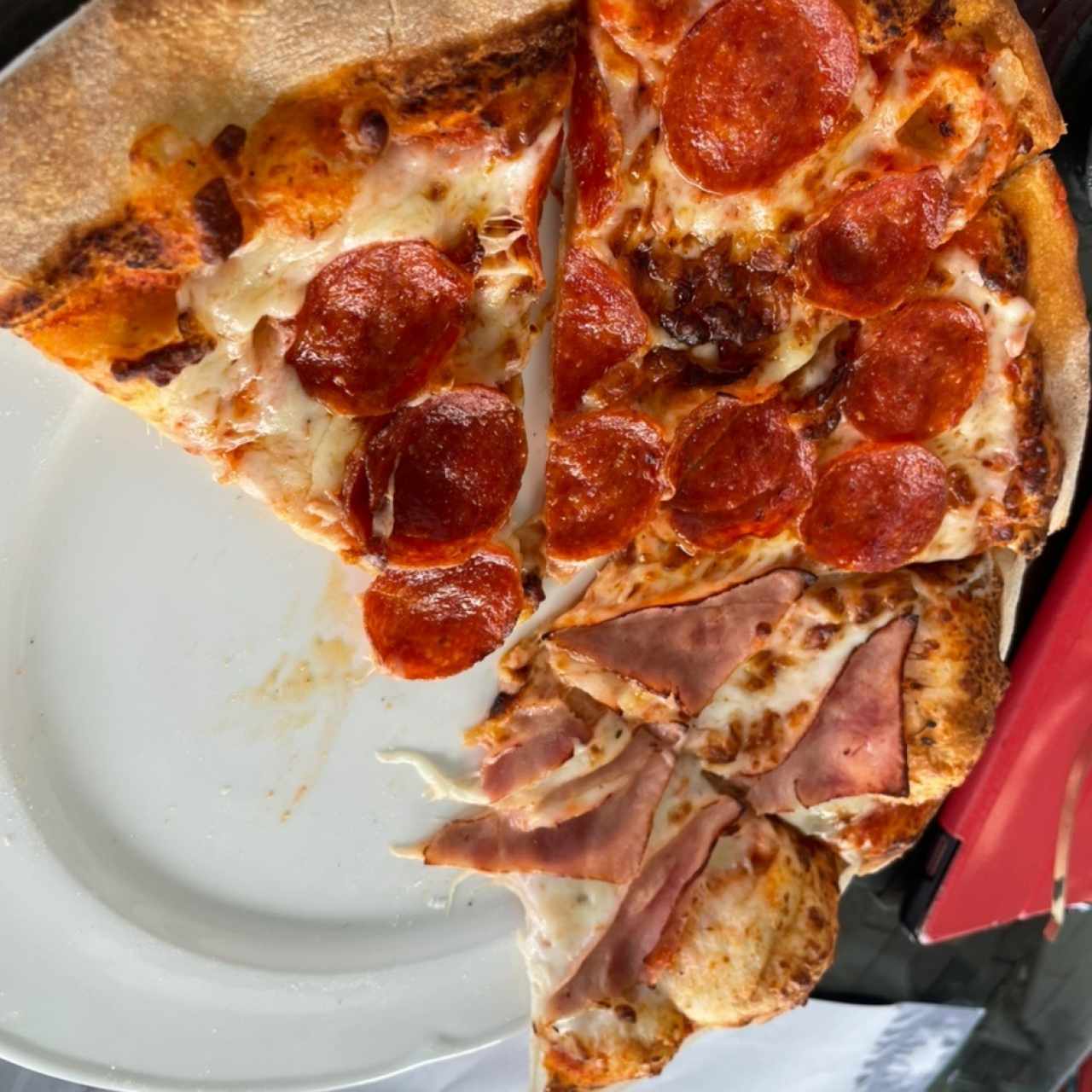 pizza mis niños la disfrutaron al maximo