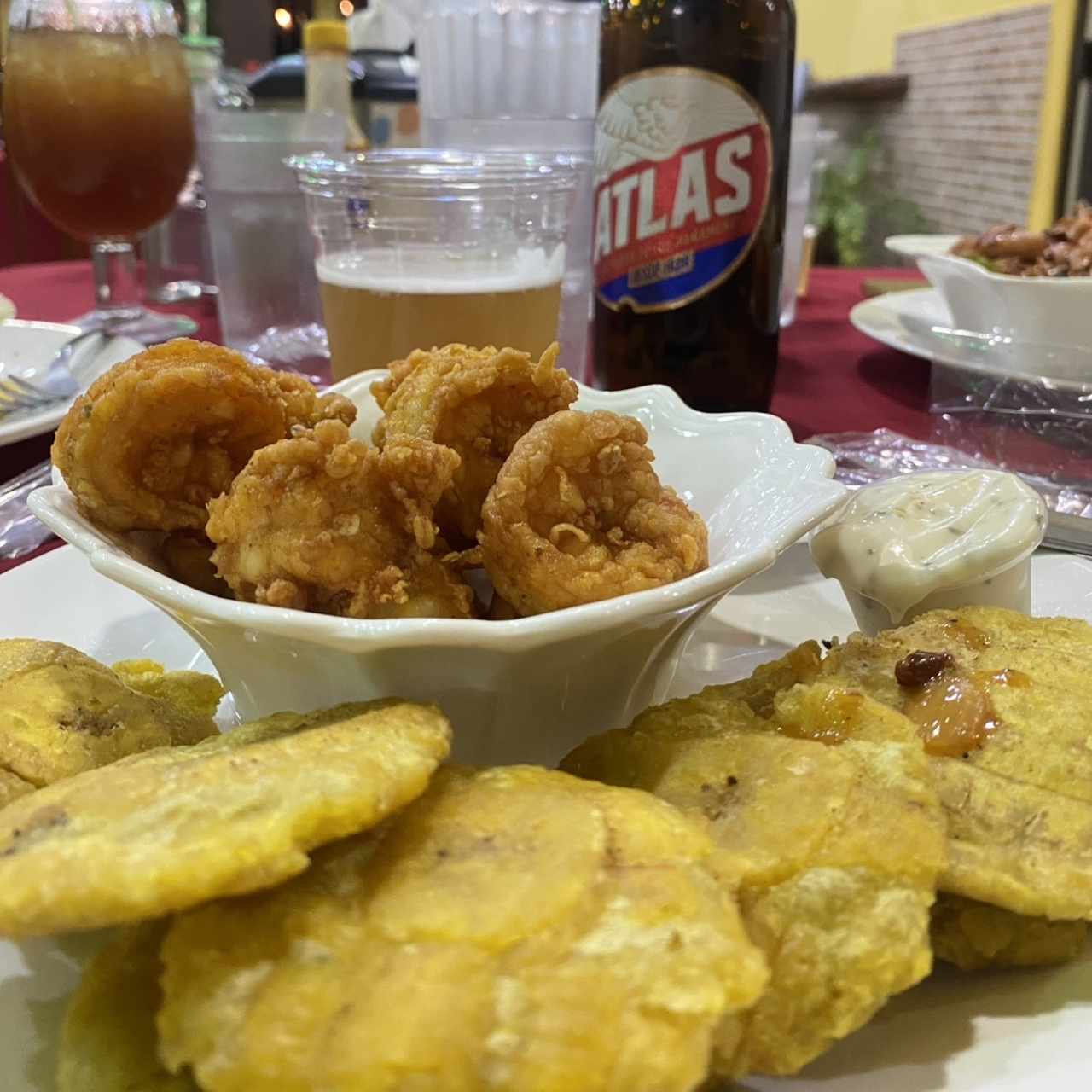 Camarones (fritos ó apanados)