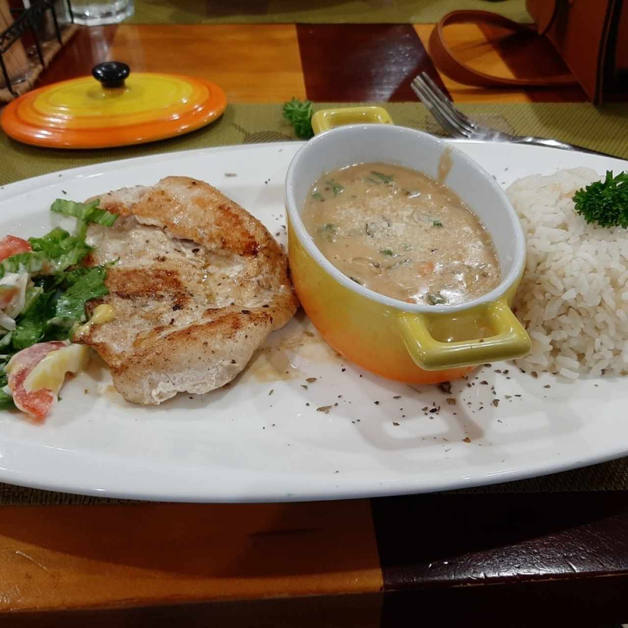 Pollo al curry japonés 