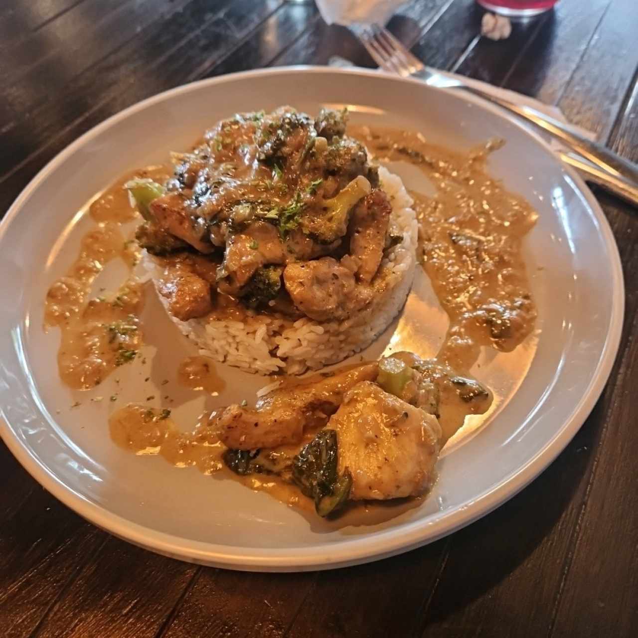 Plato Fuerte - Pollo al Curry