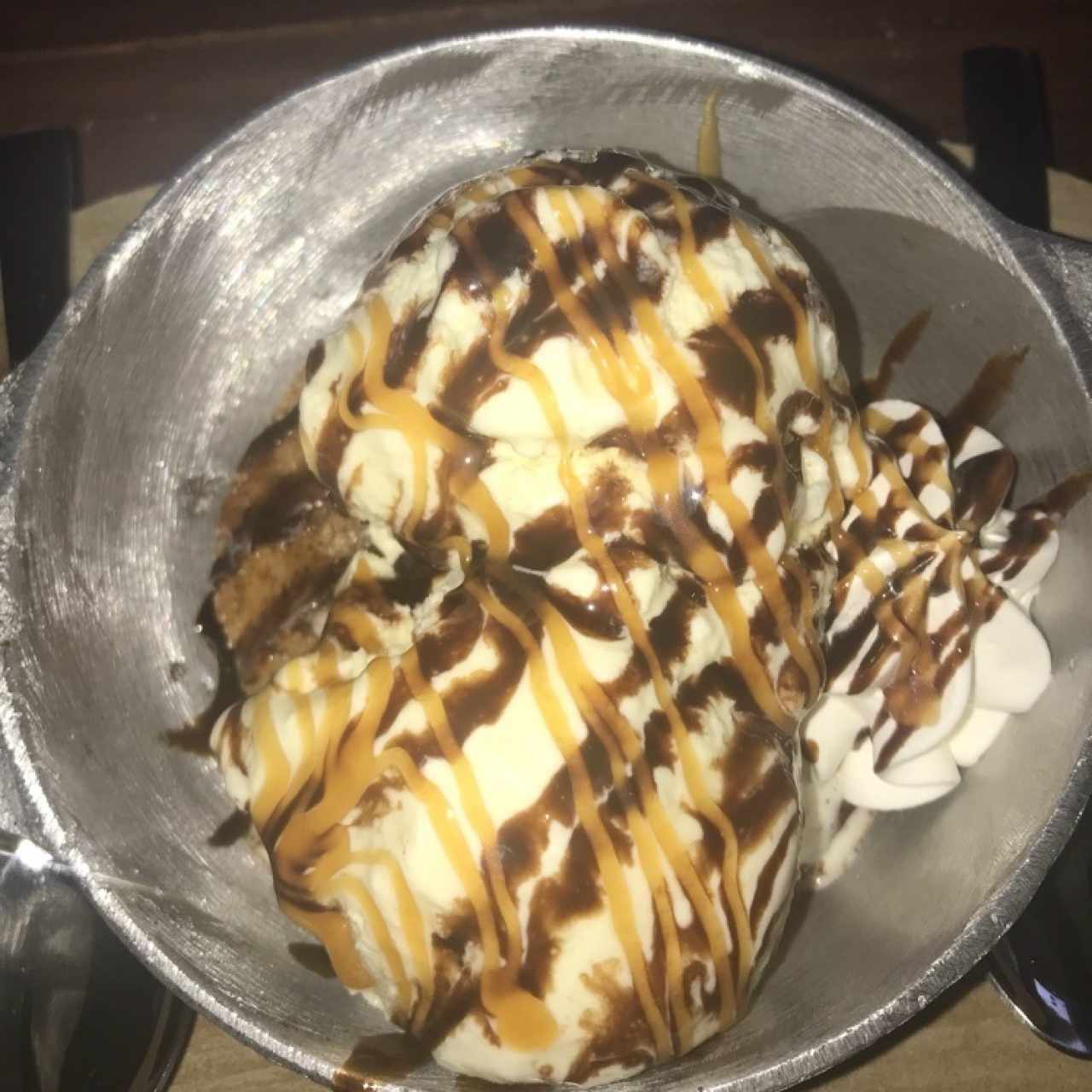 Hojaldre con Helado