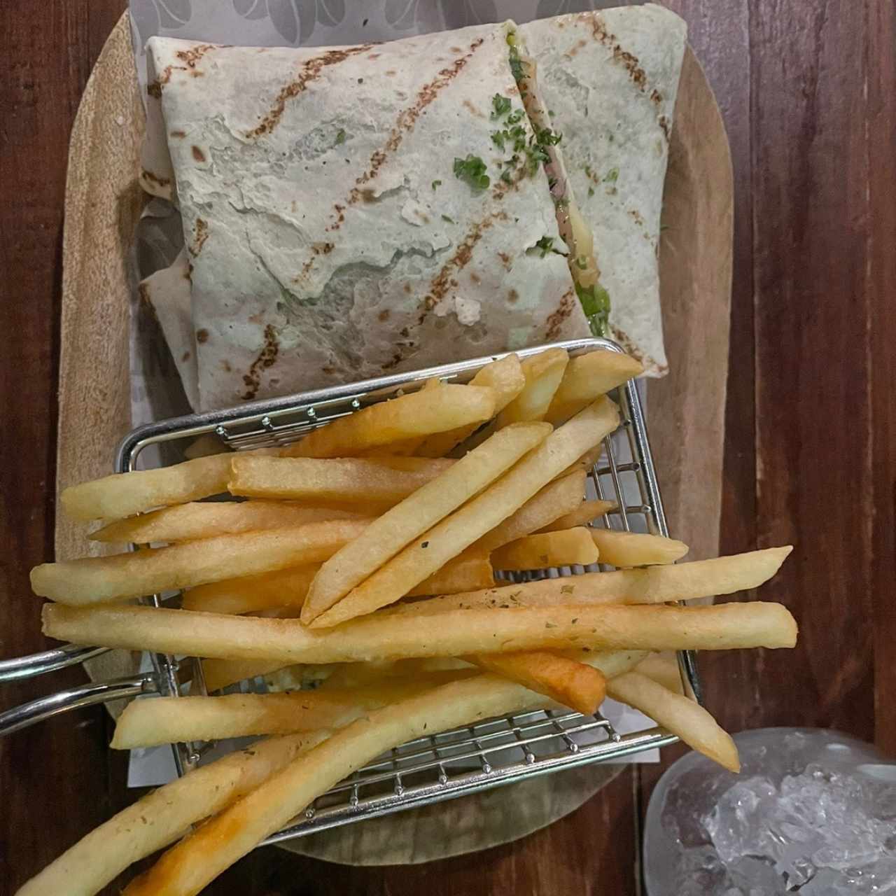 Wrap de pavo
