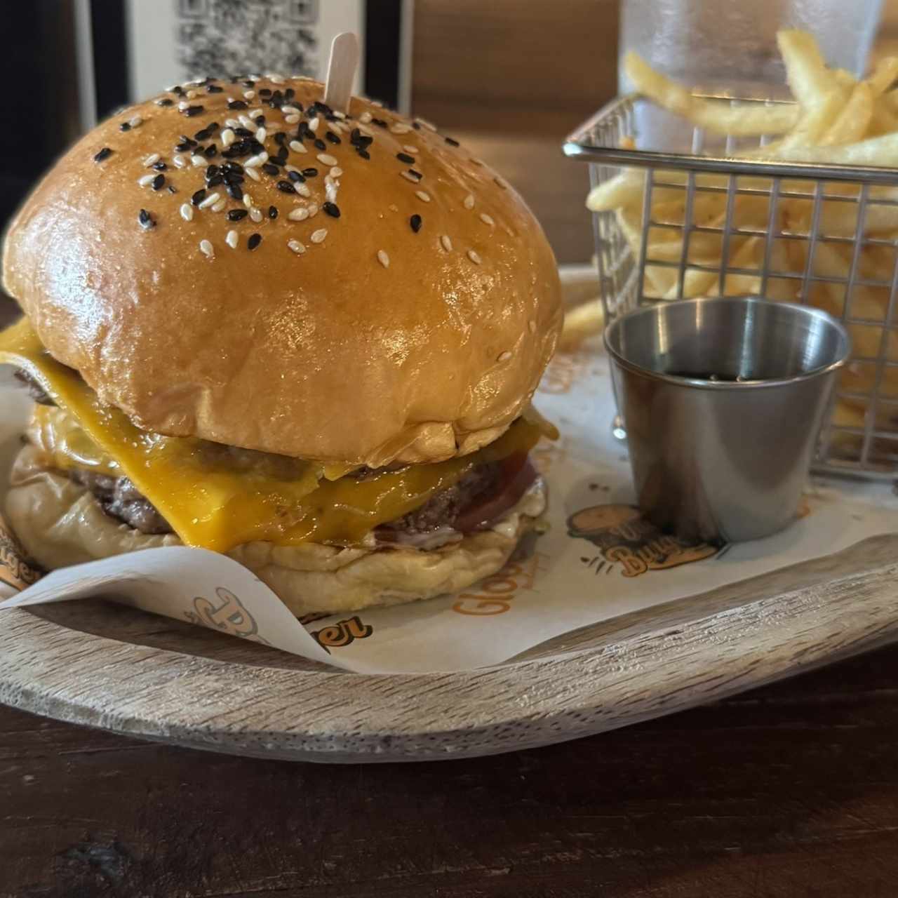 Hamburguesa de la vuelta burguer
