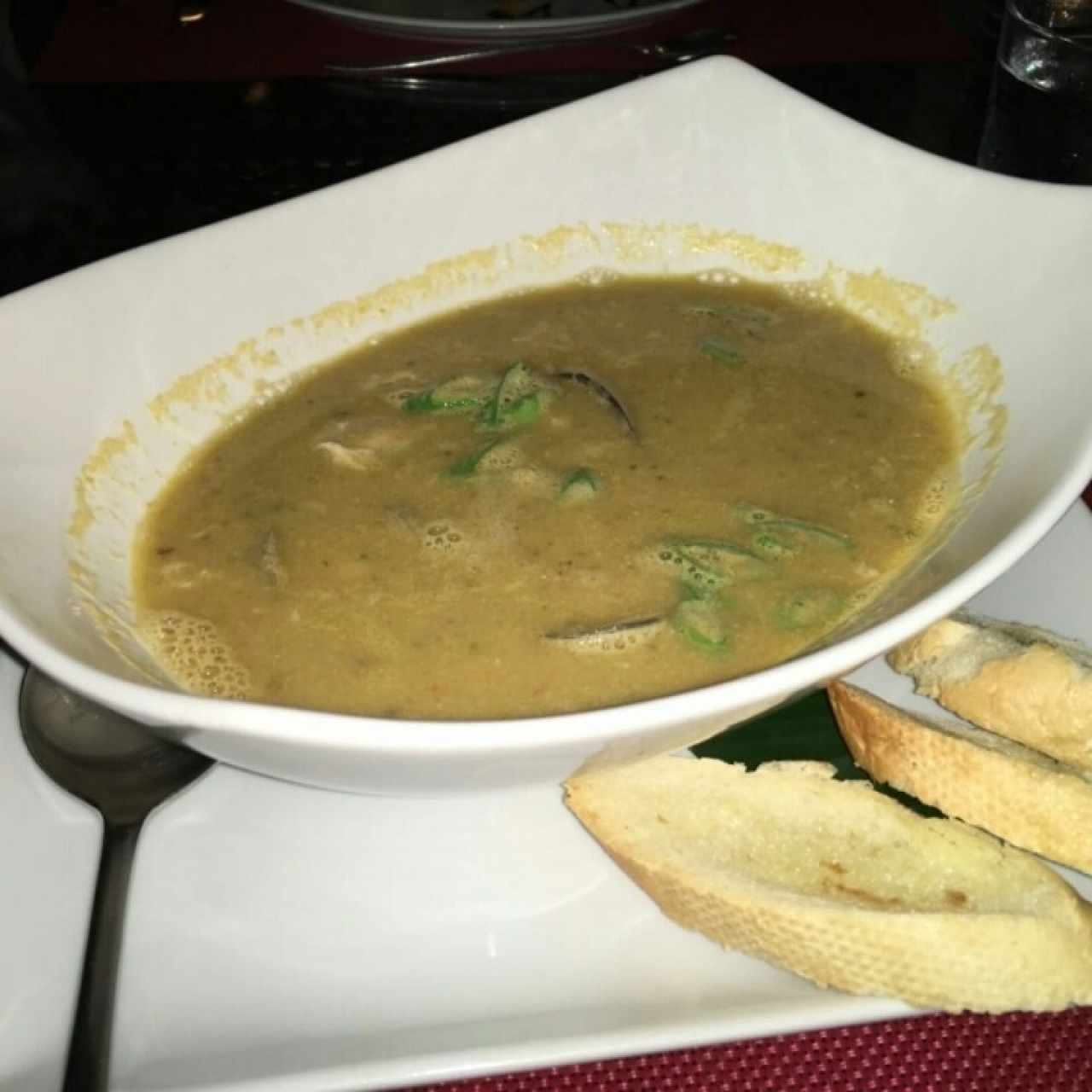 sopa de mariscos