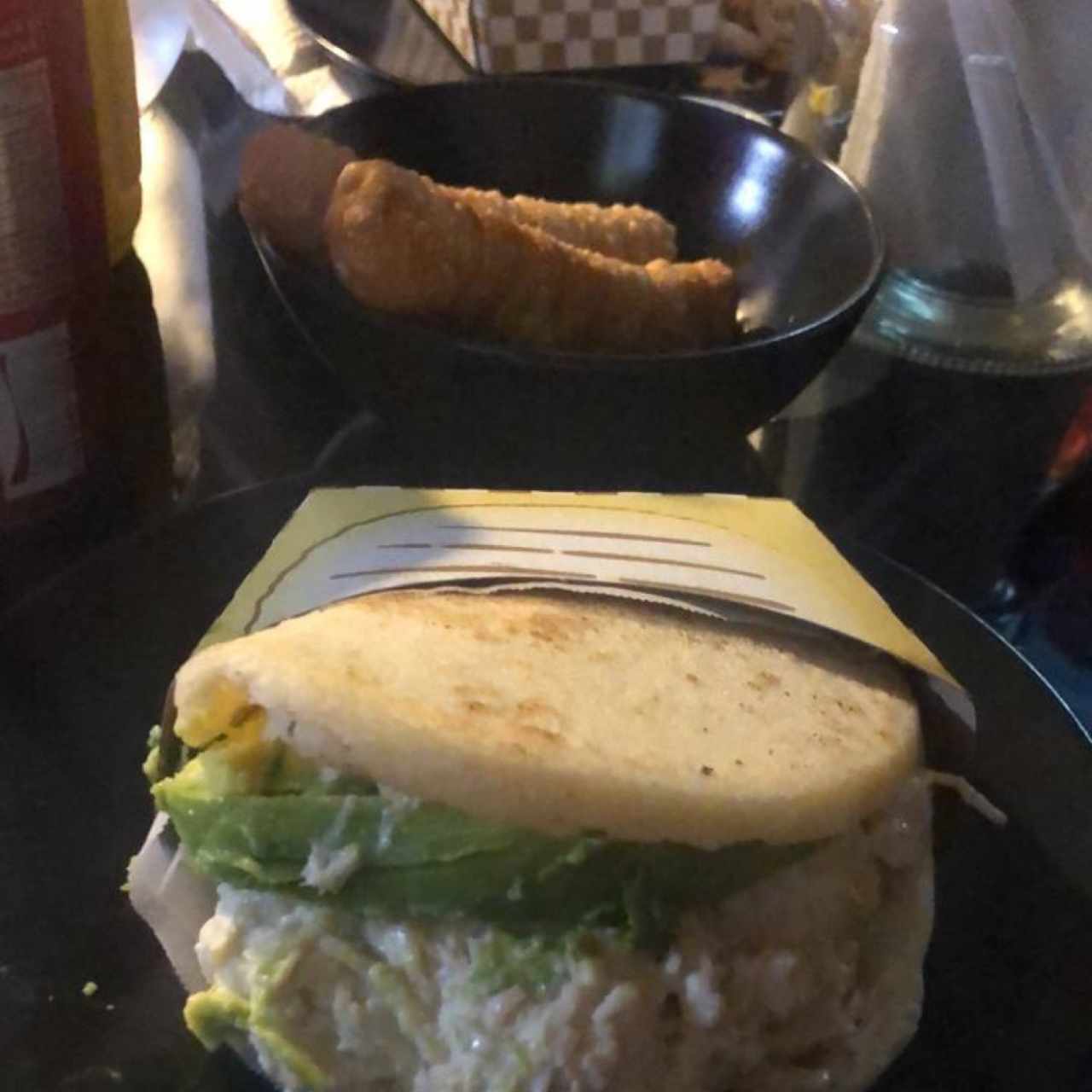 Arepa y tequeños