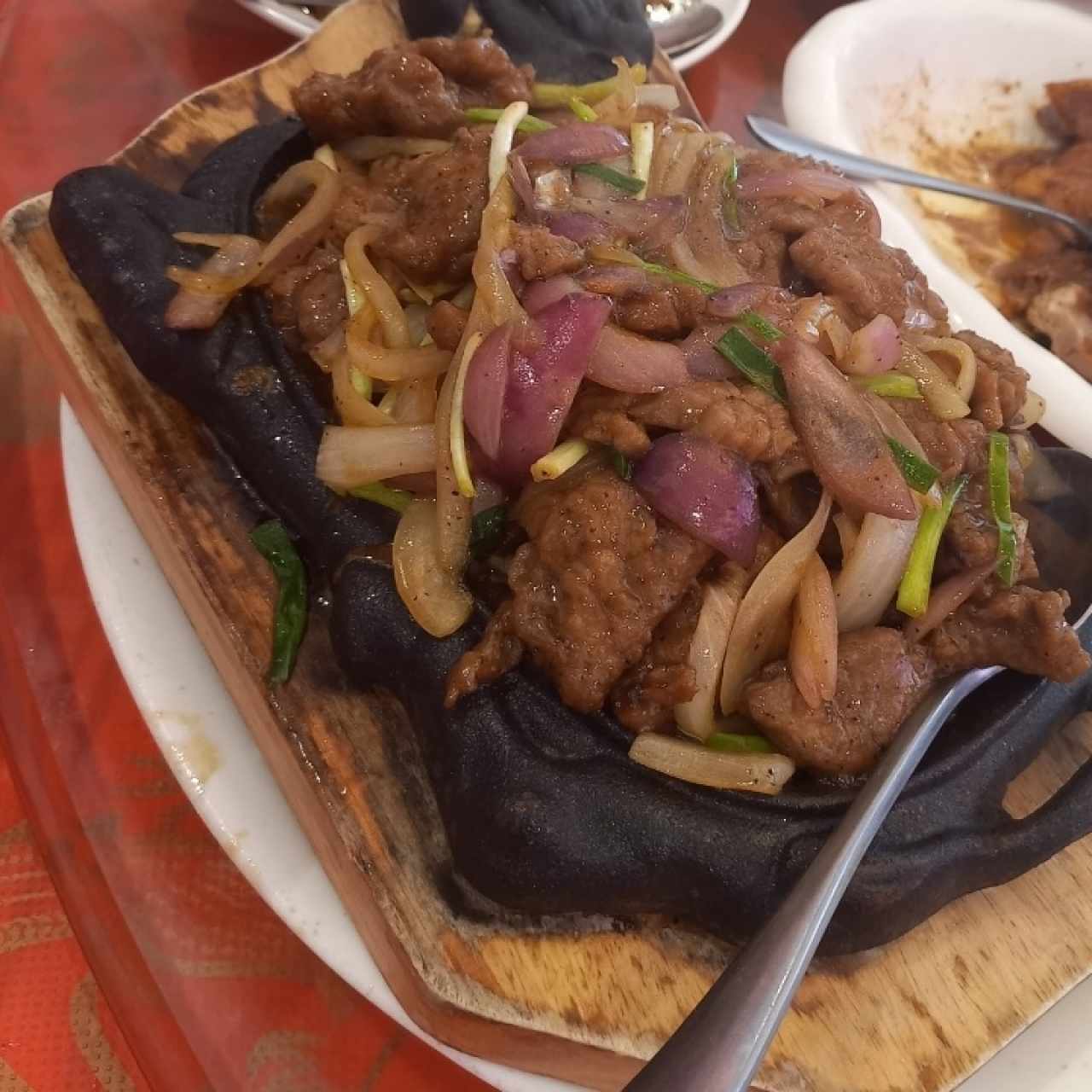 Filete de carne a la plancha