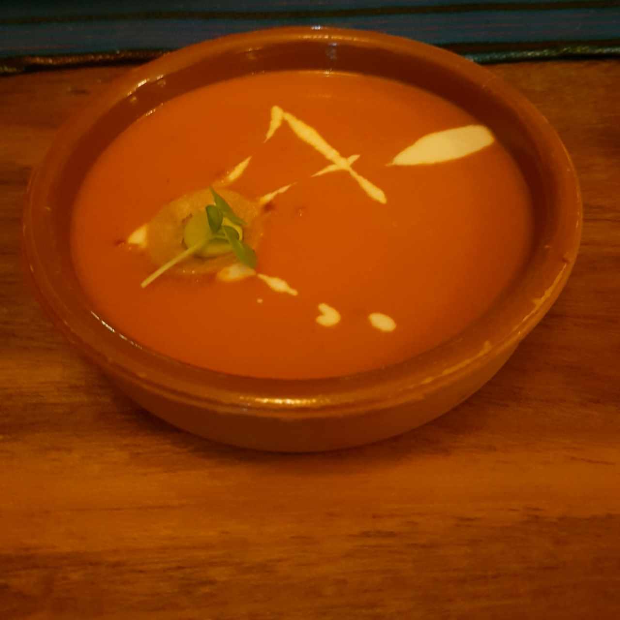 Tomato chipotle cream