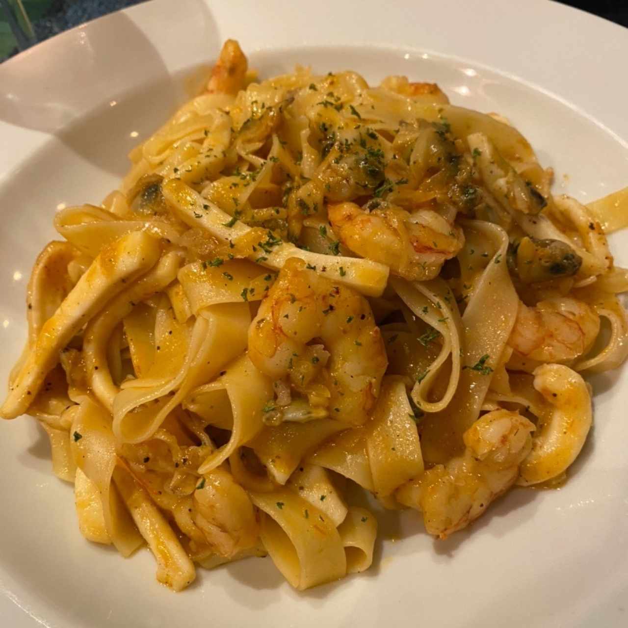 Fetuccini frutti di mare 