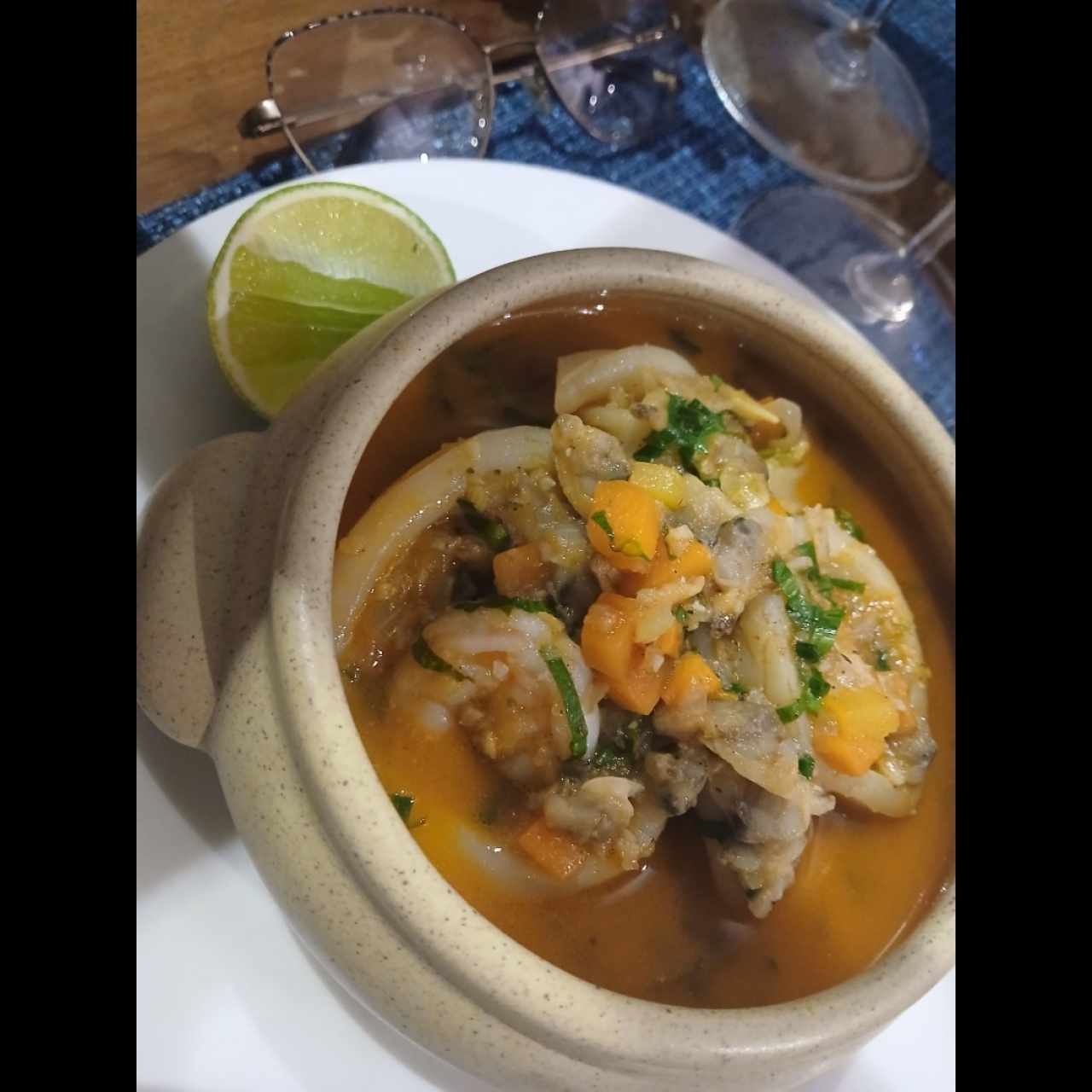 Antipasto - Sopa de Mariscos