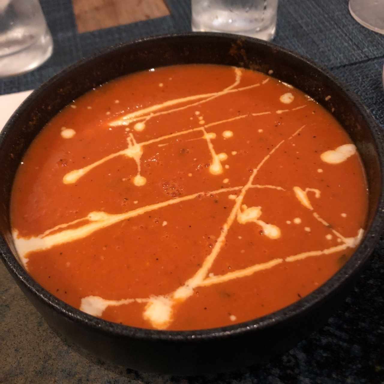 sopa de tomate