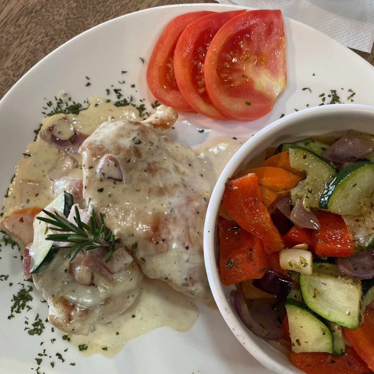 Platos Principales - Suprema de Pollo