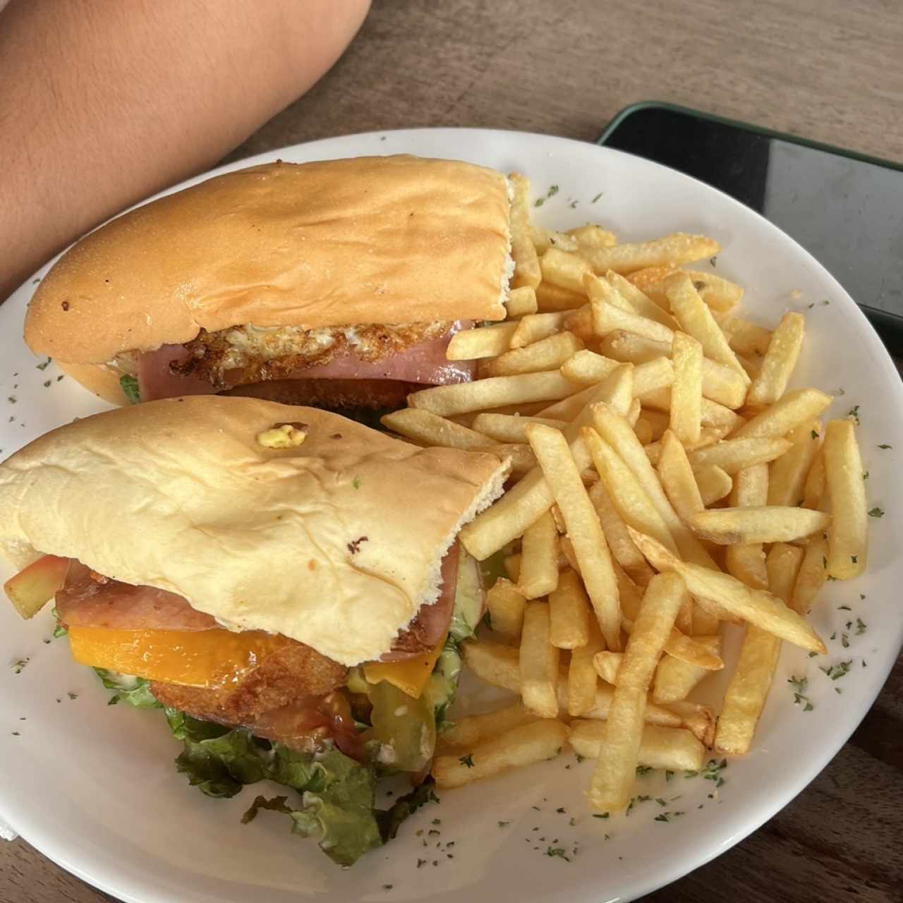 Platos Principales - Sandwich Barú