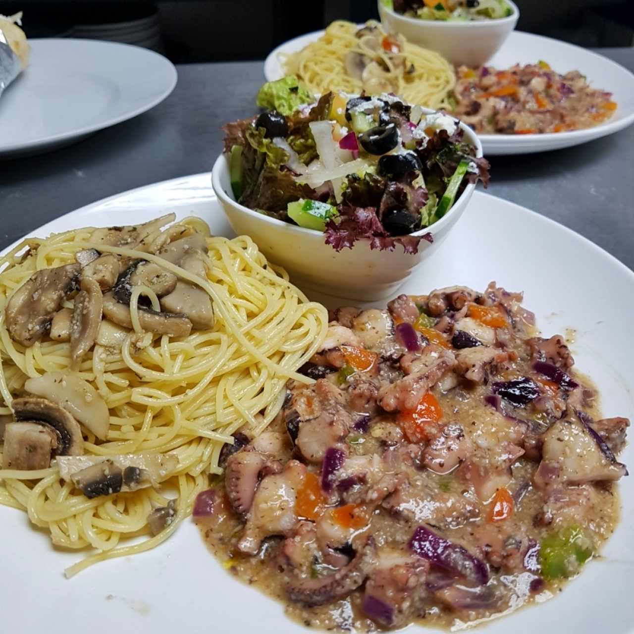 Pulpo Al Ajillo Menu Lunch
