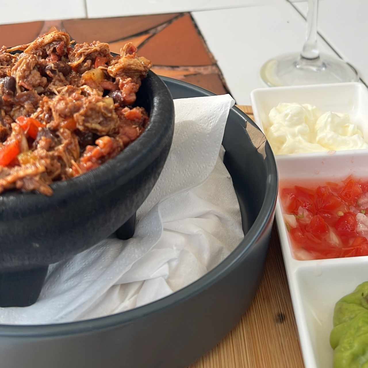 tacos con carne
