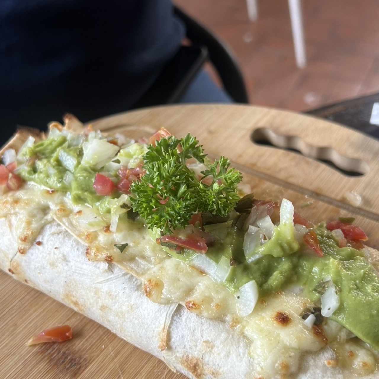 Burrito de pollo 