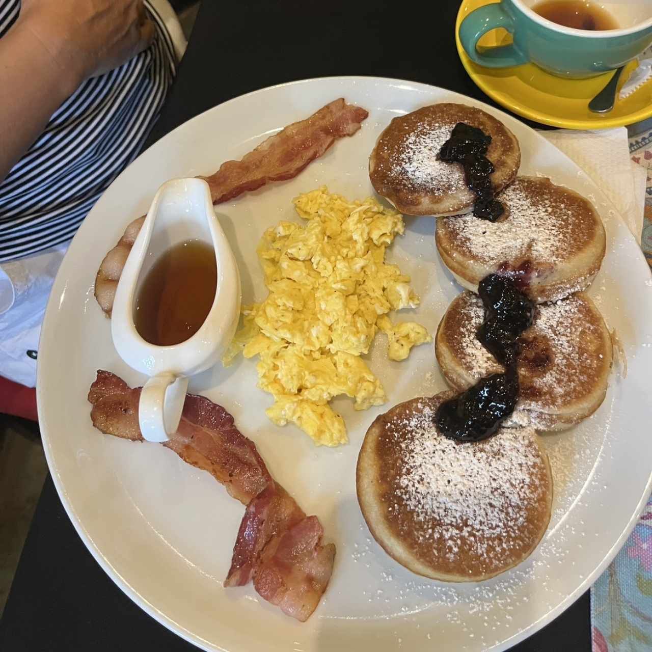 Pancakes de Blueberry