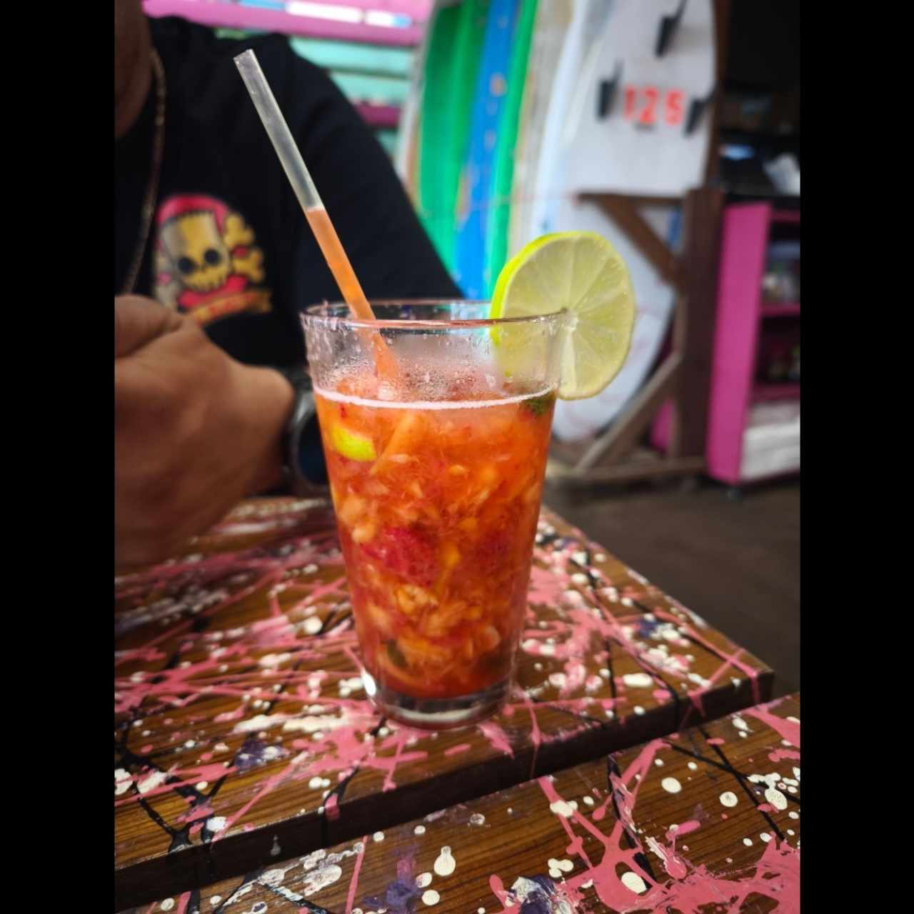 mojito fresa y piña