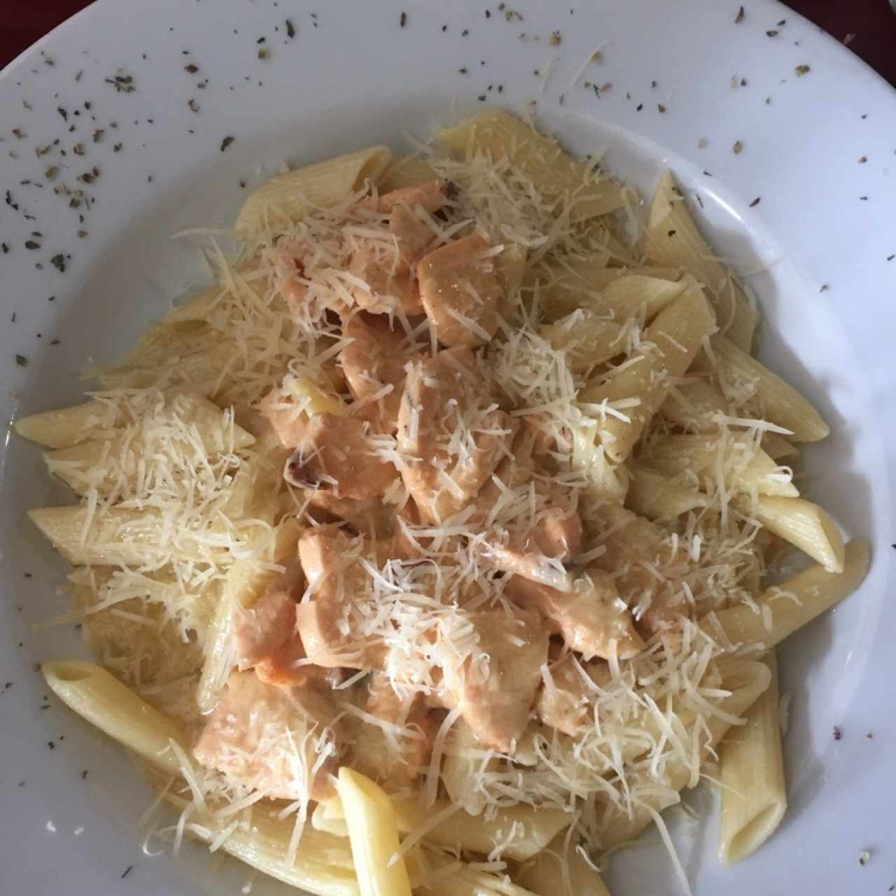 Pasta con Salmon