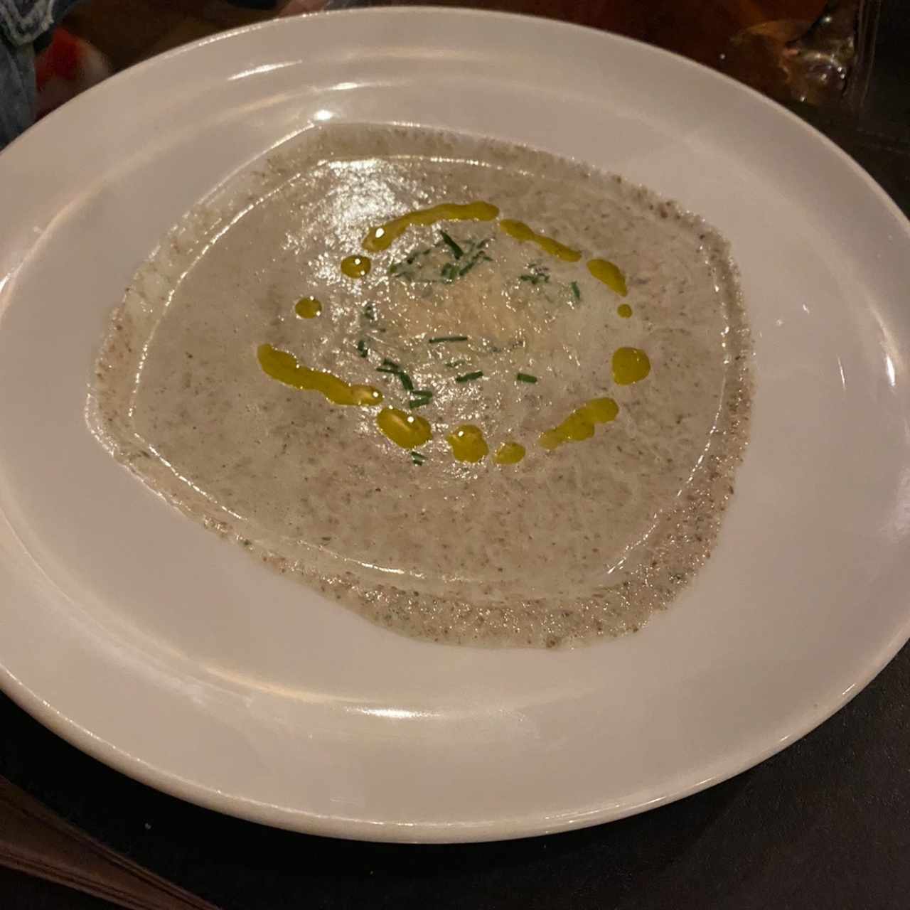 Crema de hongos