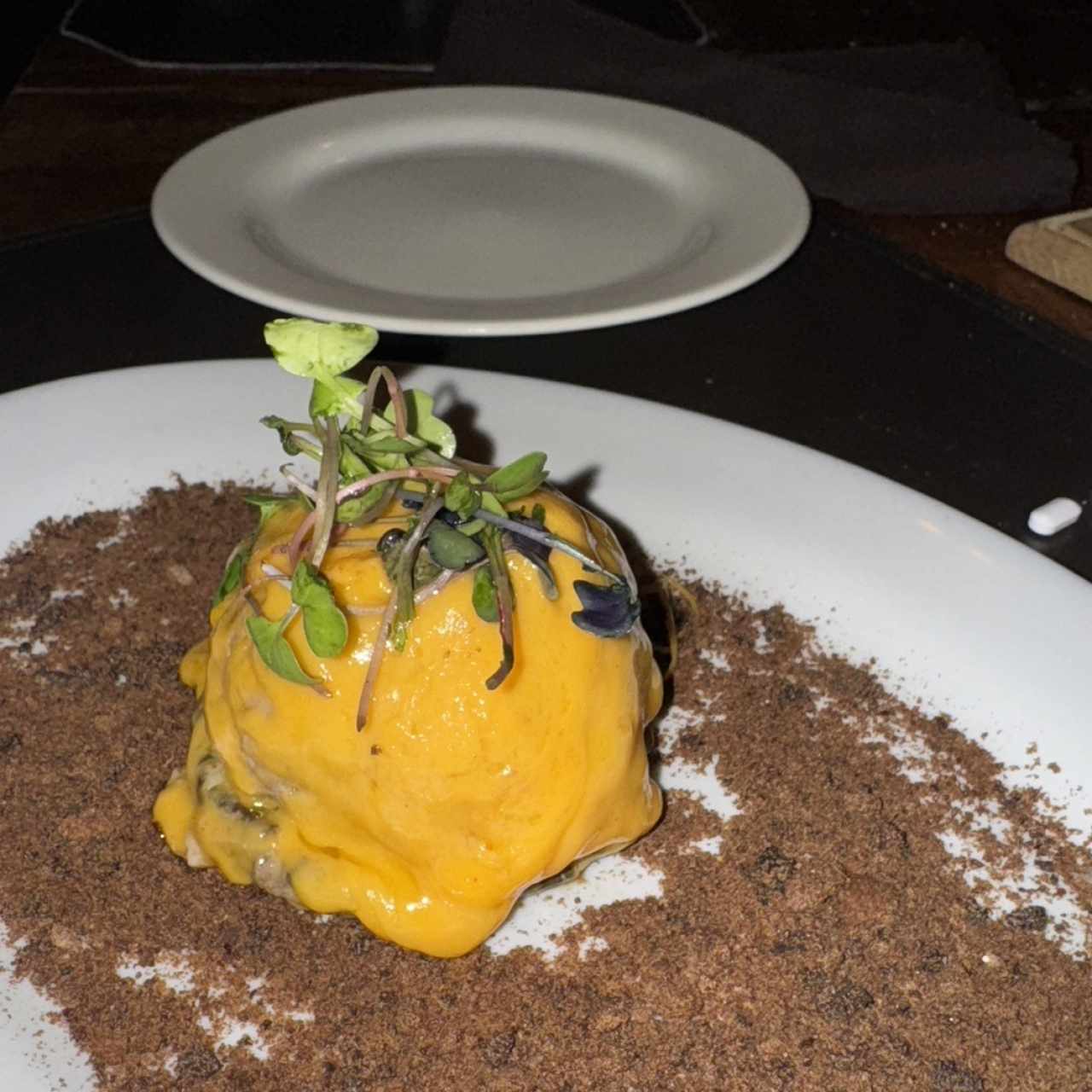 Portobello con Chorizo y Queso Chedar