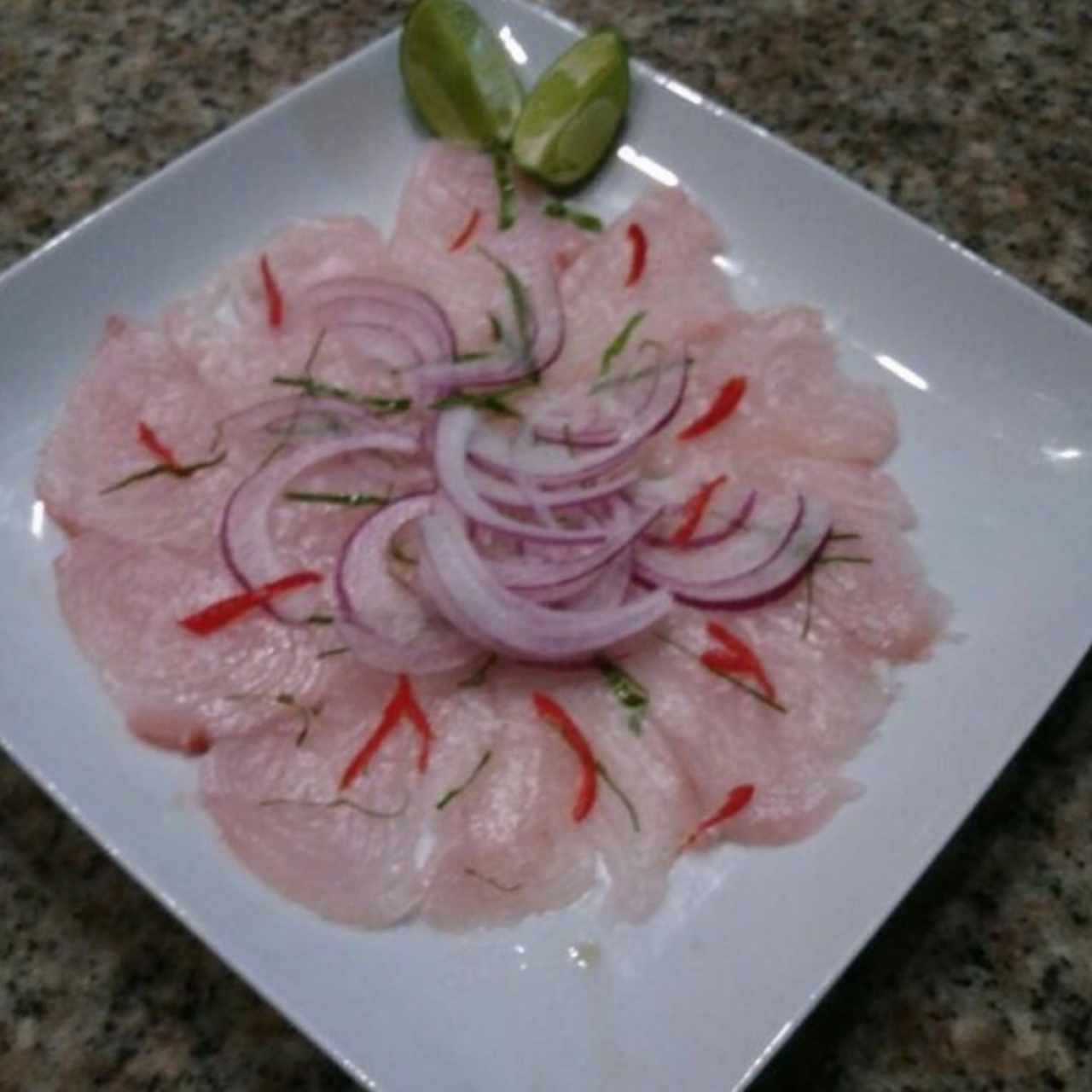 Tiradito de Wahoo