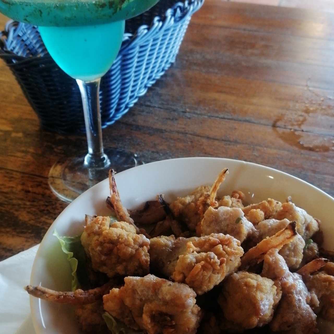 Ceviche Frito + Coctél Punta Franca