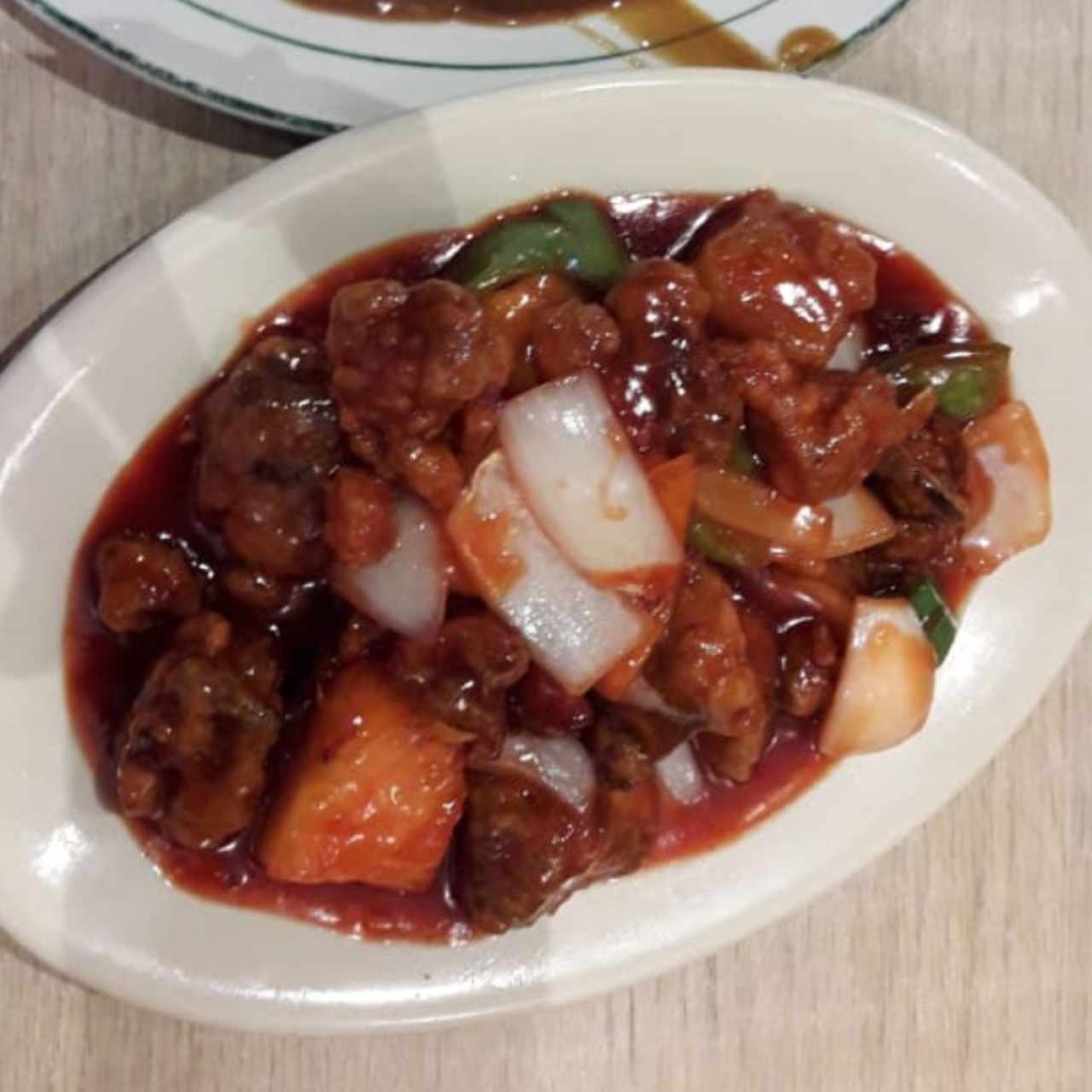 Costillas agridulces