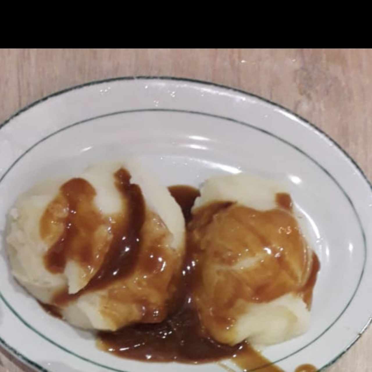 Porción de puré (acompañamiento)